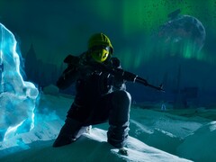Officiell reklamskärmbild från spelet Permafrost.