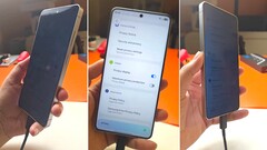 Privacy Display i aktion: En ägare till Samsung Galaxy S26 Ultra demonstrerar funktionen i en ny video