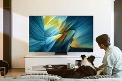 Samsungs 2026 S95H-TV-apparater kommer att följa 2025 S95F-TV-apparaterna (bilden). (Bildkälla: Samsung)