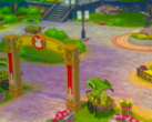 I Story of Seasons: Grand Bazaar måste spelarna återställa välståndet i Zephyr Town genom att odla, föda upp djur, tillverka varor och sälja dem. På bilden - en ögonblicksbild från spelets trailer. (Bildkälla: Marvelous Europe/YouTube)