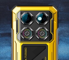 Oukitel WP600 har två fläktar.