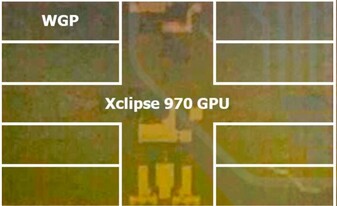 Den läckta Xclipse 970 som den framträdde i dieshot-bilden