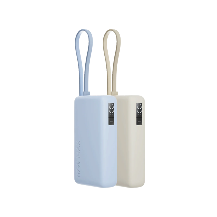 Xiaomi 67W Power Bank 10000 (integrerad kabel). (Bildkälla: Xiaomi)