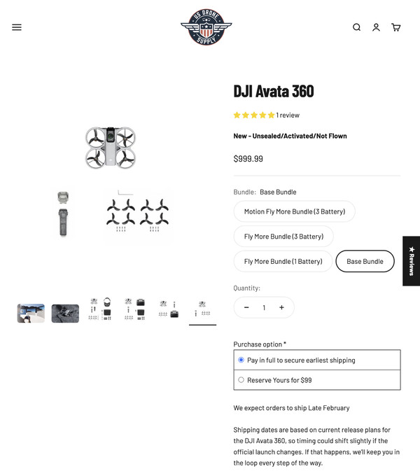 (Bildkälla: US Drone Supply)