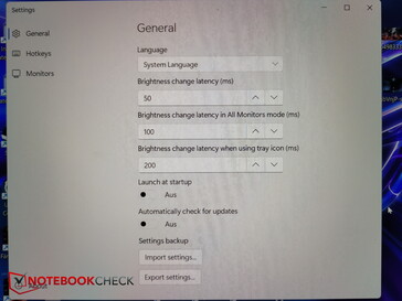 Alternativ för appen