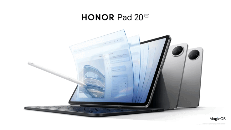 Den officiella teasern för Honor Pad 20-serien.