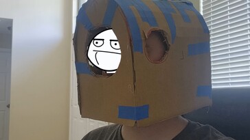 De första mätningarna gjordes med hjälp av en pappkartong