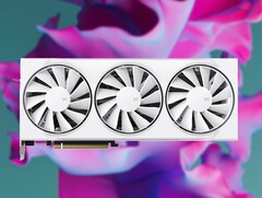 XFX Swift Radeon RX 9070 OC har en boostklocka på 2,7 GHz. (Bildkälla: XFX, Unsplash, redigerad)