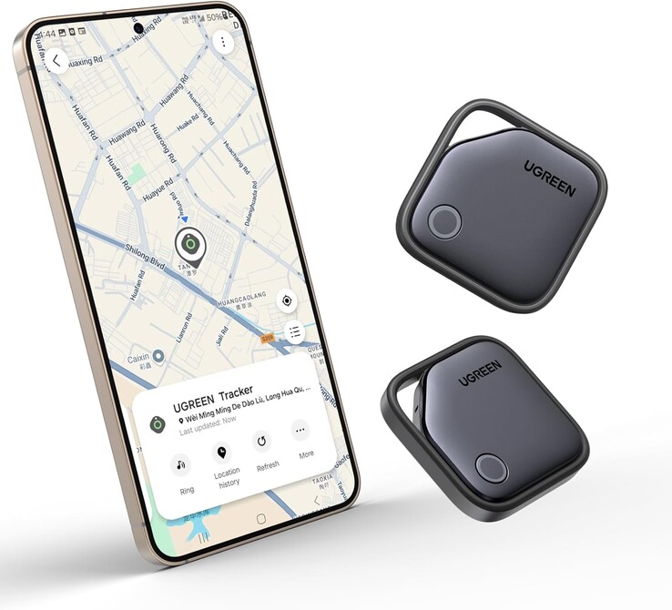 Ugreen FineTrack S fungerar med Samsung SmartThings Find-appen (bilden). (Bildkälla: Ugreen via Amazon)
