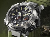 Casio presenterar toppmodellen av dykarklockan MR-G Frogman MRG-BF1000RG med motiv av en Goliatgroda. (Bildkälla: Casio)