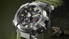 Casio presenterar toppmodellen av dykarklockan MR-G Frogman MRG-BF1000RG med motiv av en Goliatgroda. (Bildkälla: Casio)
