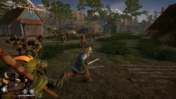 På bilden: En skärmdump från spelet Lizards Must Die.