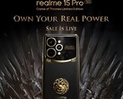 Realme 15 Pro Game of Thrones Limited Edition finns nu att köpa i Indien. (Bildkälla: Realme)