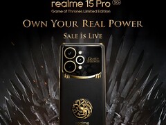 Realme 15 Pro Game of Thrones Limited Edition finns nu att köpa i Indien. (Bildkälla: Realme)