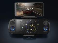 Retroid Dual Screen Add-on har en 5,5-tums OLED-skärm med touchfunktion. (Bildkälla: Retroid)