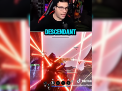 Screengrabs av The First Descendants påstådda AI-genererade TikTok-annonser (bildkälla: TheFirstDescendant Reddit)