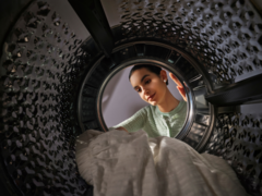 Xiaomis Mijia Front Load Washer Dryer Pro 9 kg (bilden) har anlänt till Europa. (Bildkälla: Xiaomi)