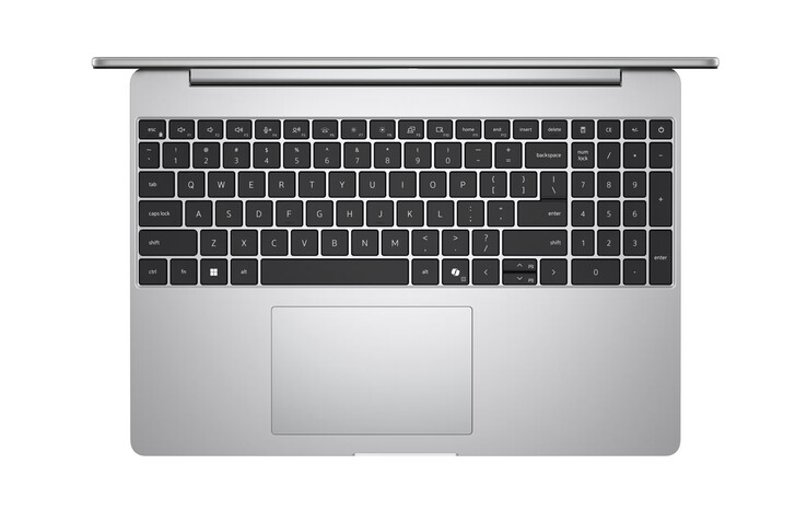 Dell 15 har ett inbyggt numeriskt tangentbord och en skärm med bildförhållandet 16:10.