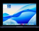 Apple visar upp en MacBook utan skåra i den senaste betaversionen av macOS 26 Tahoe. (Bildkälla: Apple)