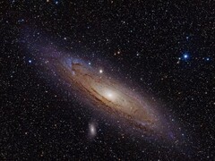 Den saknade vanliga materian upptäcktes först av forskare. (Bildkälla: Adam Evans bild av Andromeda Galaxy)