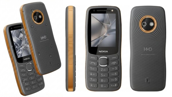 Den här telefonen ser ut som Nokia 123 Shield, men dess frontkamera och LED-blixt skiljer den från Nokias funktionsmobil.