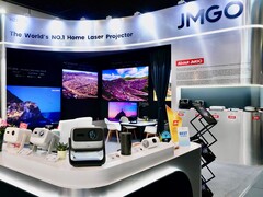 JMGO:s monter på IFA 2025. (Bildkälla: JMGO via PR Newswire)