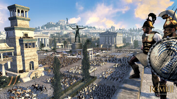 En bild som visar en stad i Total War: Rome II – Emperor Edition.