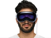 Apple Vision Pro EyeSight-funktionen visar användarens ögon på framsidan av headsetet. (Bildkälla: Apple)