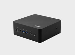 Den nya minidatorn MSi Cubi NUC AI+ 2MG är utrustad med Intels Lunar Lake-processorer. (Bildkälla: MSI)