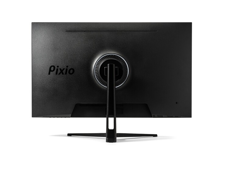Spelskärmen Pixio BX32UF har en relativt minimalistisk design för att vara en spelskärm.