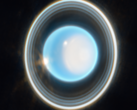 En inzoomad bild av Uranus, tagen av NASA:s James Webb Space Telescope (Bildkälla: NASA, ESA, CSA och STScI; beskuren)