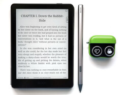 Boox Go 6 II med InkSense Plus-pekpenna och Tappy.