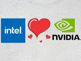 Framtida stationära och mobila Intel-processorer kan helt utesluta Arc iGPU:er till förmån för Nvidia-lösningar. (Bildkälla: Intel, Nvidia, Unsplash, Pixabay)