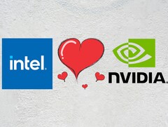 Framtida stationära och mobila Intel-processorer kan helt utesluta Arc iGPU:er till förmån för Nvidia-lösningar. (Bildkälla: Intel, Nvidia, Unsplash, Pixabay)