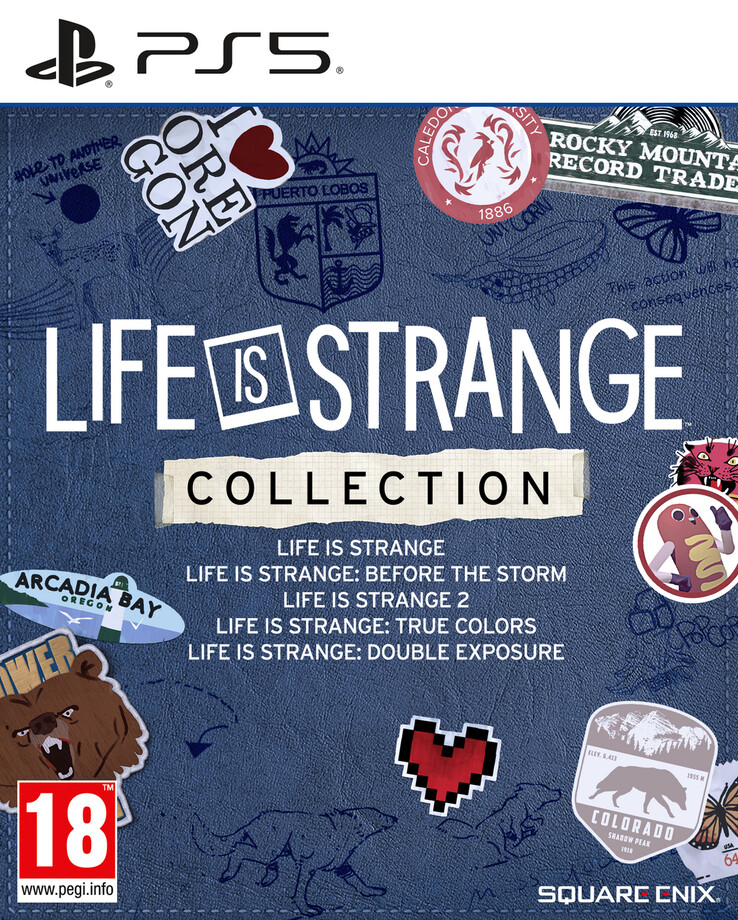 Bild på Life is Strange Collection-boxen på PS5. (Bildkälla: Square Enix) 