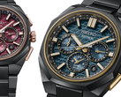 Gröna Seiko HAB009J och vinröda HAB010J, på bild.