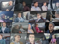 Passagerare i Rideshare Stimulator (skärmdump).