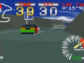 Ridge Racer har portats till GBA. (Bildkälla: Gustavo Valiente på YouTube)