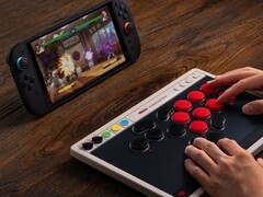 En 8BitDo Arcade Controller ansluten till en Nintendo Switch 2. (Bildkälla: 8BitDo)