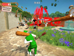 A Gentlemen&#039;s Dispute kan spelarna använda både vapen och miljöfaror för att överleva varandra. På bilden - en skärmdump från spelet. (Bildkälla: Steam)