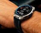 Amazfit Balance Ultra är tillverkad av titan och safirglas.