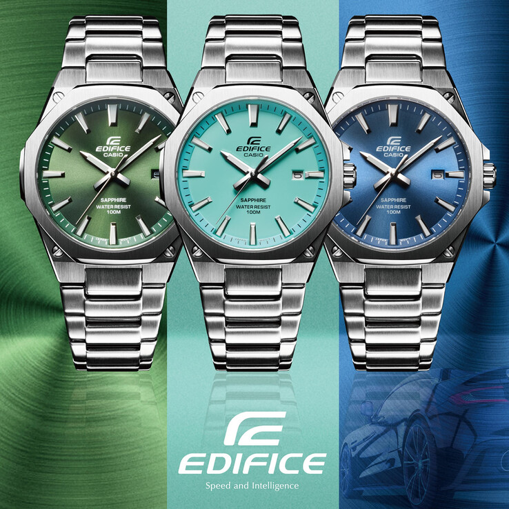 Casio Edifice EFR-S108D-serien. (Bildkälla: Casio)