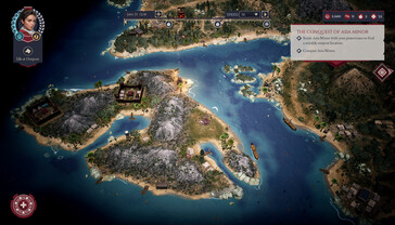 En bild som visar världskartan i Expeditions: Rome.