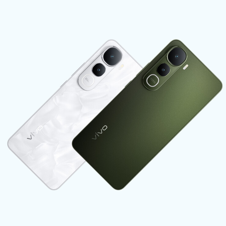 Vivo Y400 5G finns i olivgröna och glamvita färgställningar (Bildkälla: Vivo)