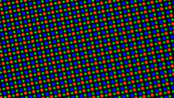 Sub-pixel matris