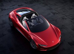 Den nya Tesla Roadster 2 kan faktiskt ha vingar av något slag. (Bildkälla: Tesla)
