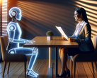 AI-drivna intervjuare vinner mark trots arbetssökandes motstånd (Bildkälla: Dall-E 3)