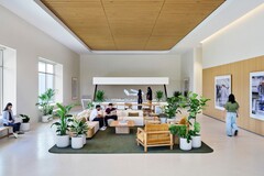 Lobbyn på Advanced Manufacturing Center i Houston