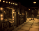 Bendy: Lone Wolf lanseras som en återberättad version av Boris and the Dark Survival. På bilden - officiellt konstverk från spelet. (Bildkälla: Steam)  