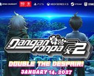 Banner för Danganronpa 2×2 visas